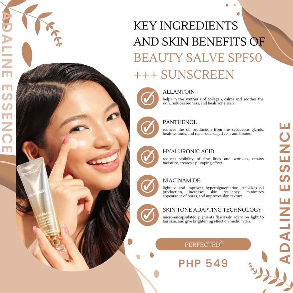 Perfected Beauty Salve SPF50 PA+++ (Fragrance Free) | Shopee Philippines
