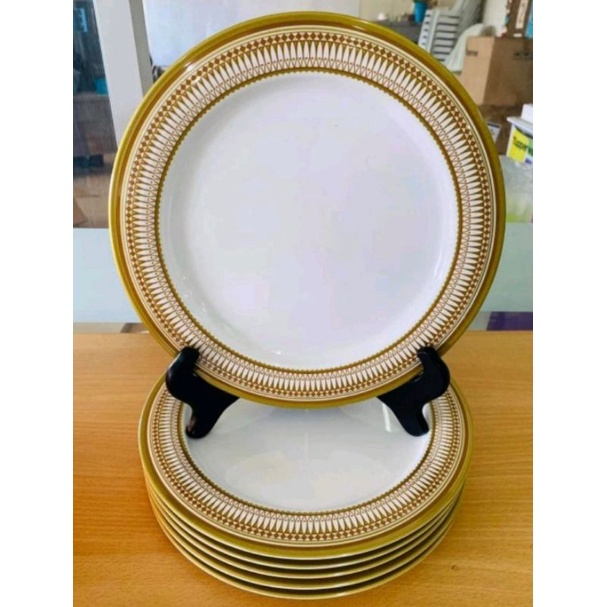 Tupperware 6-pc Golden Dinner Plate | Shopee Philippines