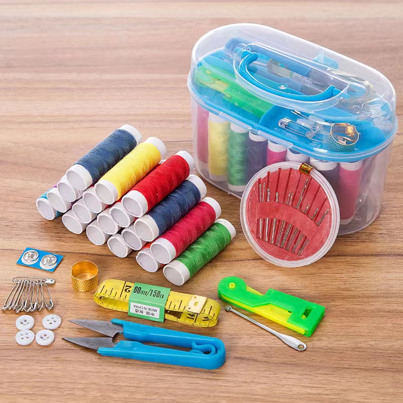 10 in 1 Portable Sewing Kit Sewing Tool Box Set Small Household Sewing ...