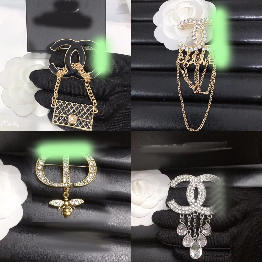 New women's fashion vintage brooch High quality original lapel pin ...