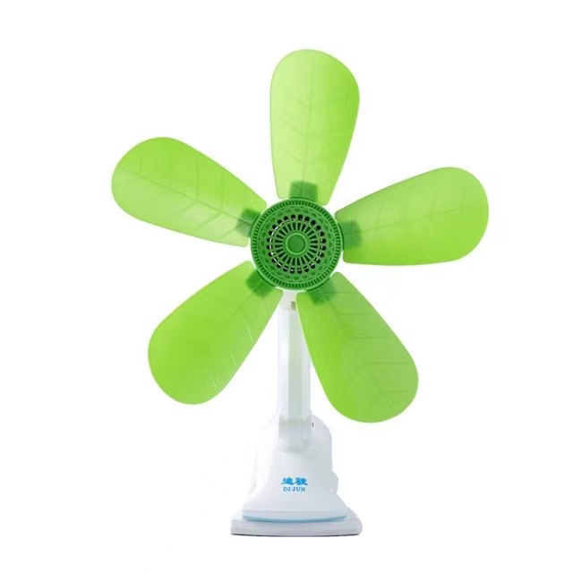 5Blade Portable Clip Electric Fan Fan W/ Clip Clover Fan AntiHeat