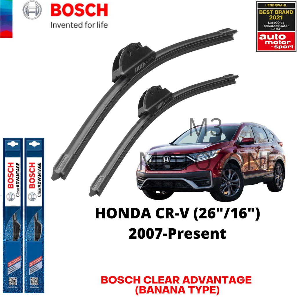 BOSCH Clear Advantage Fitment Wiper Blade 22" & 17" Front Left - Foto 5