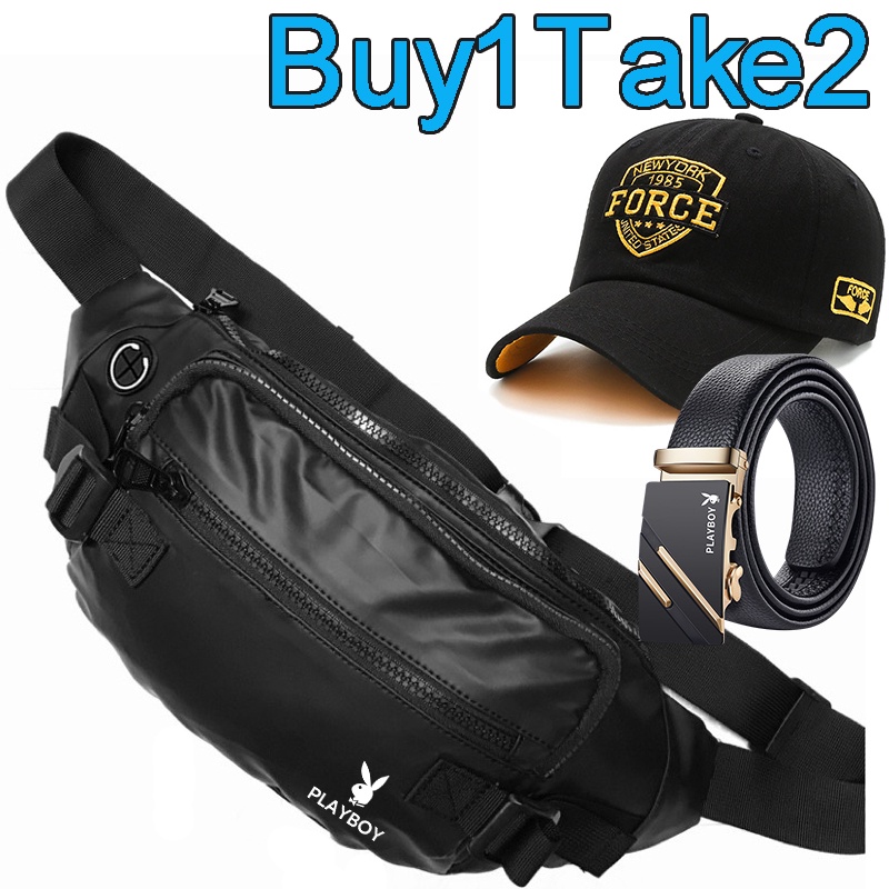 Men waist bag waterproof outdoor sports messenger bag travel cycling
