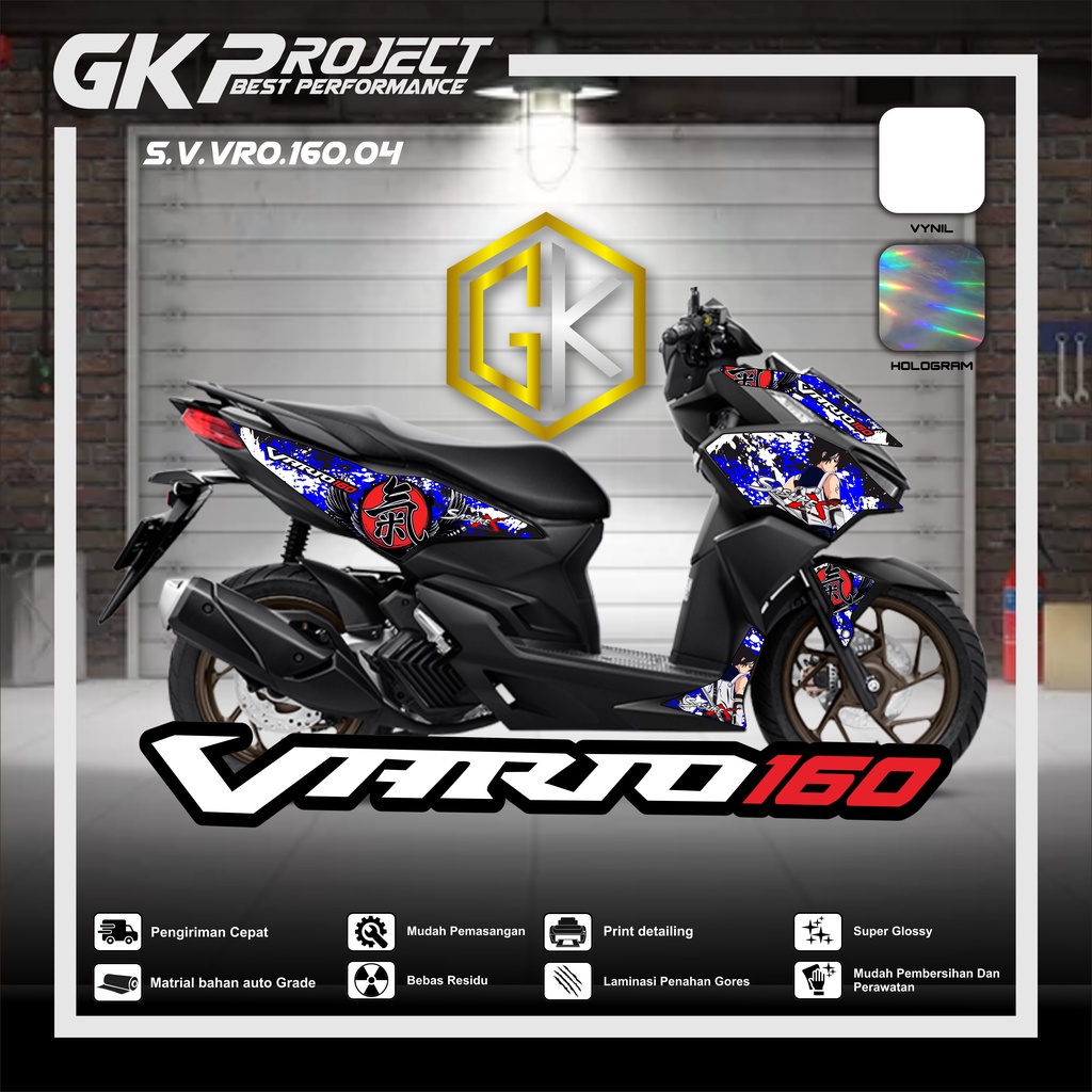 Striping Vario Sticker Vario Motor Accessories Sticker Honda Vario New Sticker Striping