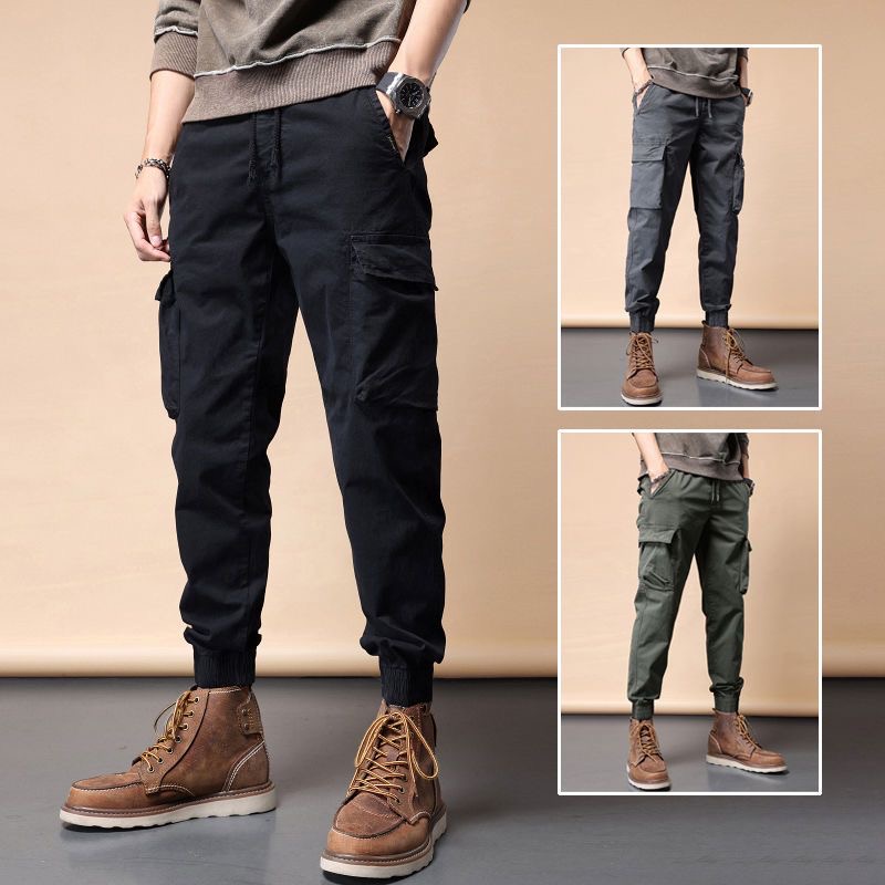 6 pocket Cargo Pants Jogger Cargo Pants Jogger Pants #80 | Shopee ...