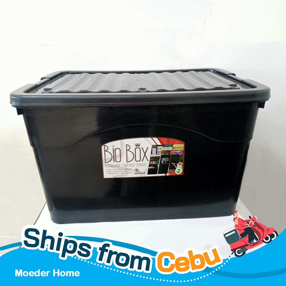 135 Litre Bio Box Plastic Crate w/ Wheels | Shopee Philippines