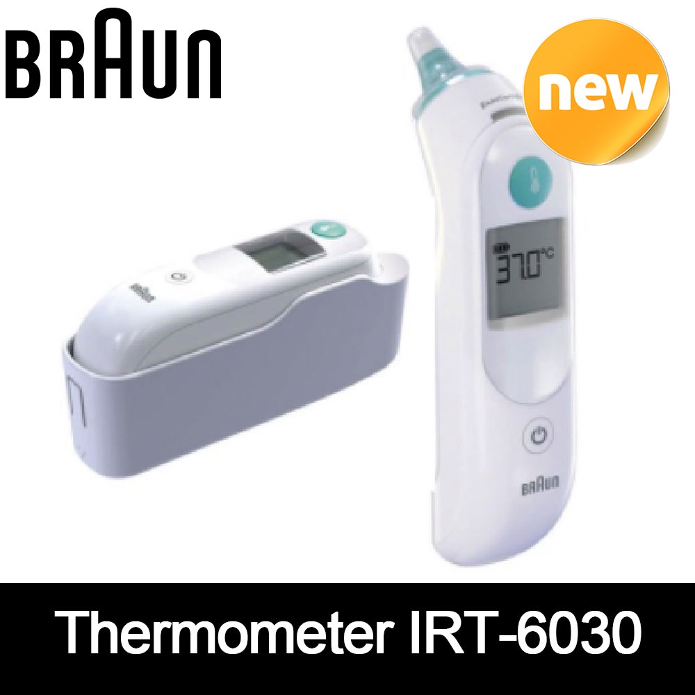 BRAUN IRT6030 Thermometer Measurement Body kids Memory Function