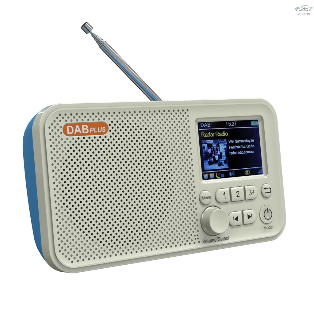 Mesp Digital AM FM Radio Portable, Rechargeable Radio Digital Tuner ...