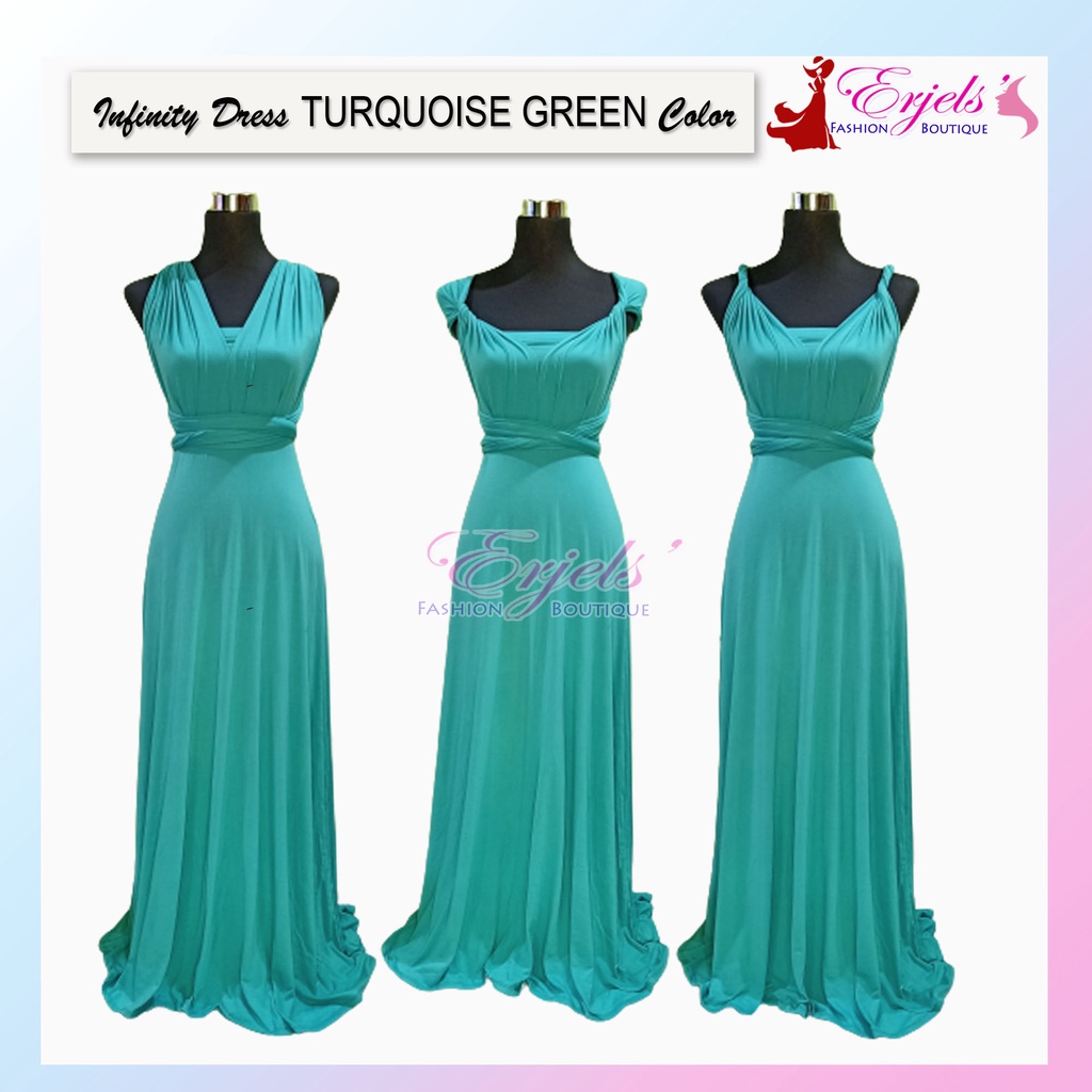 Turquoise infinity dress sales