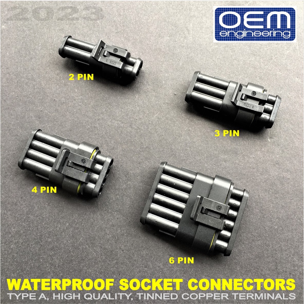 OEM Engineering WATERPROOF SOCKET CONNECTORS TYPE A | Shopee Philippines