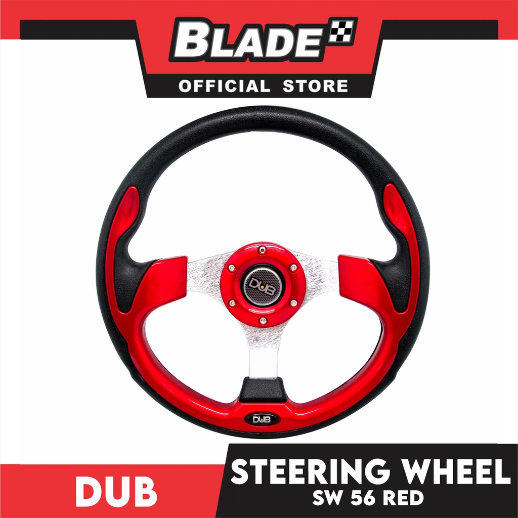 Dub Steering Wheel 56 (Red) Steering Wheels & Accessories Shopee