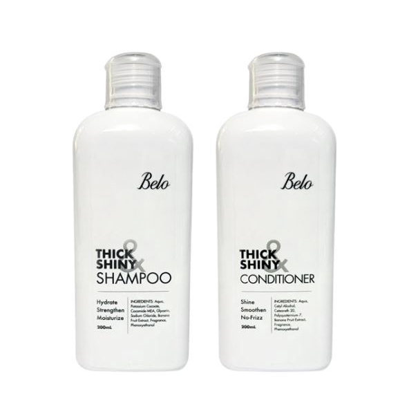 Belo Thick & Shiny Shampoo and Conditioner Best Solution for Hair