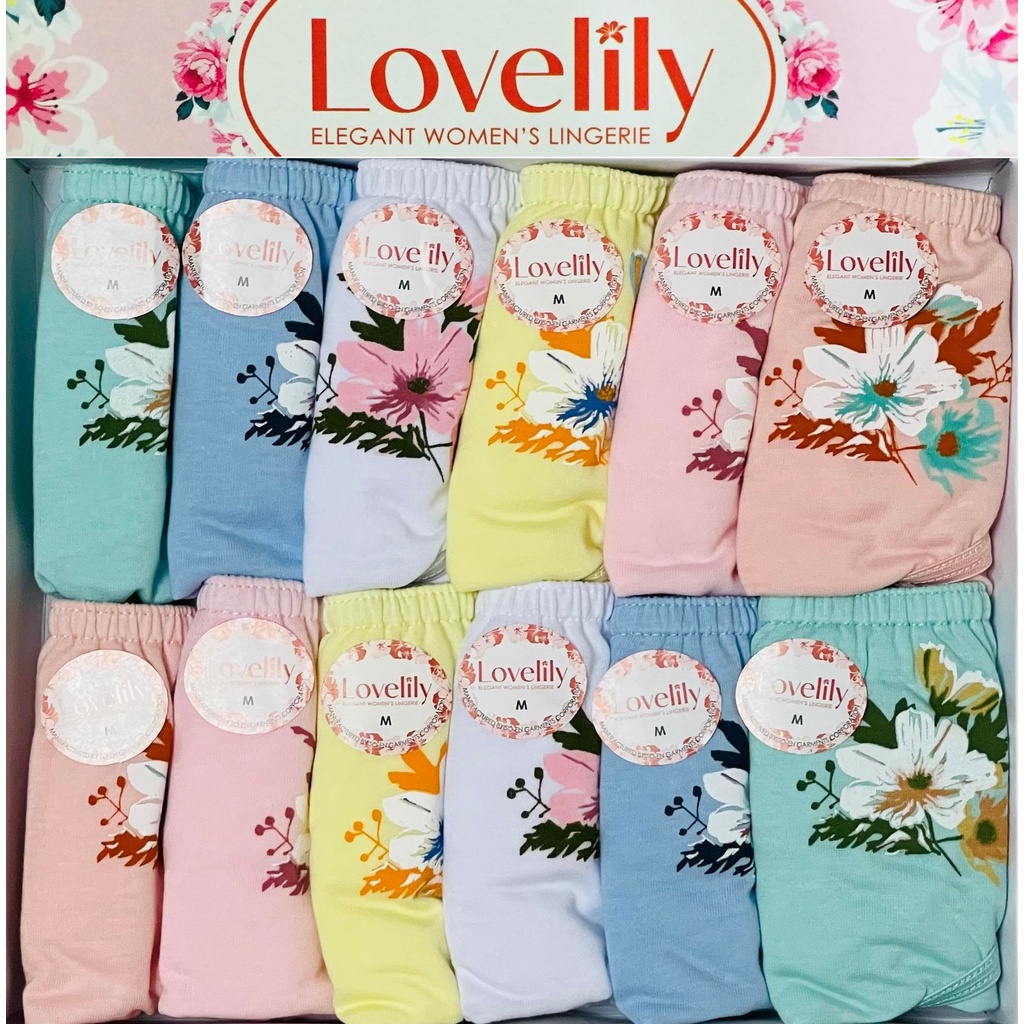 LOVELILY by SOEN Bikini Panty for Teens/Adults (One Dozen) LBCI 5411