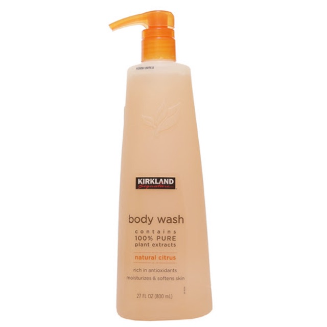 LS Kirkland Signature Natural Citrus Body Wash 800mL Shopee Philippines