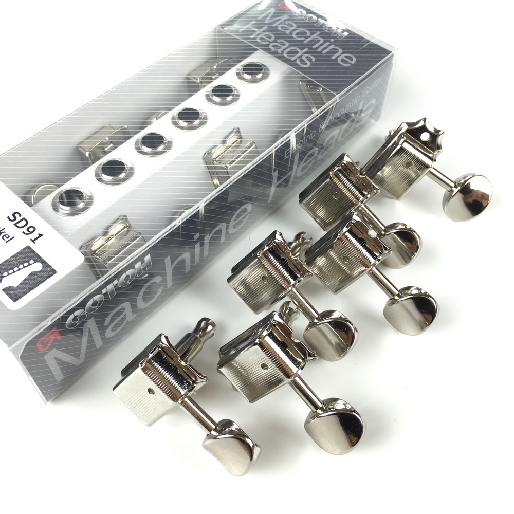 Original 6 Inline GOTOH SD9105M Kluson Vintage Electric Guitar