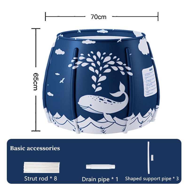 【COD】 Portable Bath Tub for Adult Soaking Bathtub Bathing Tub for