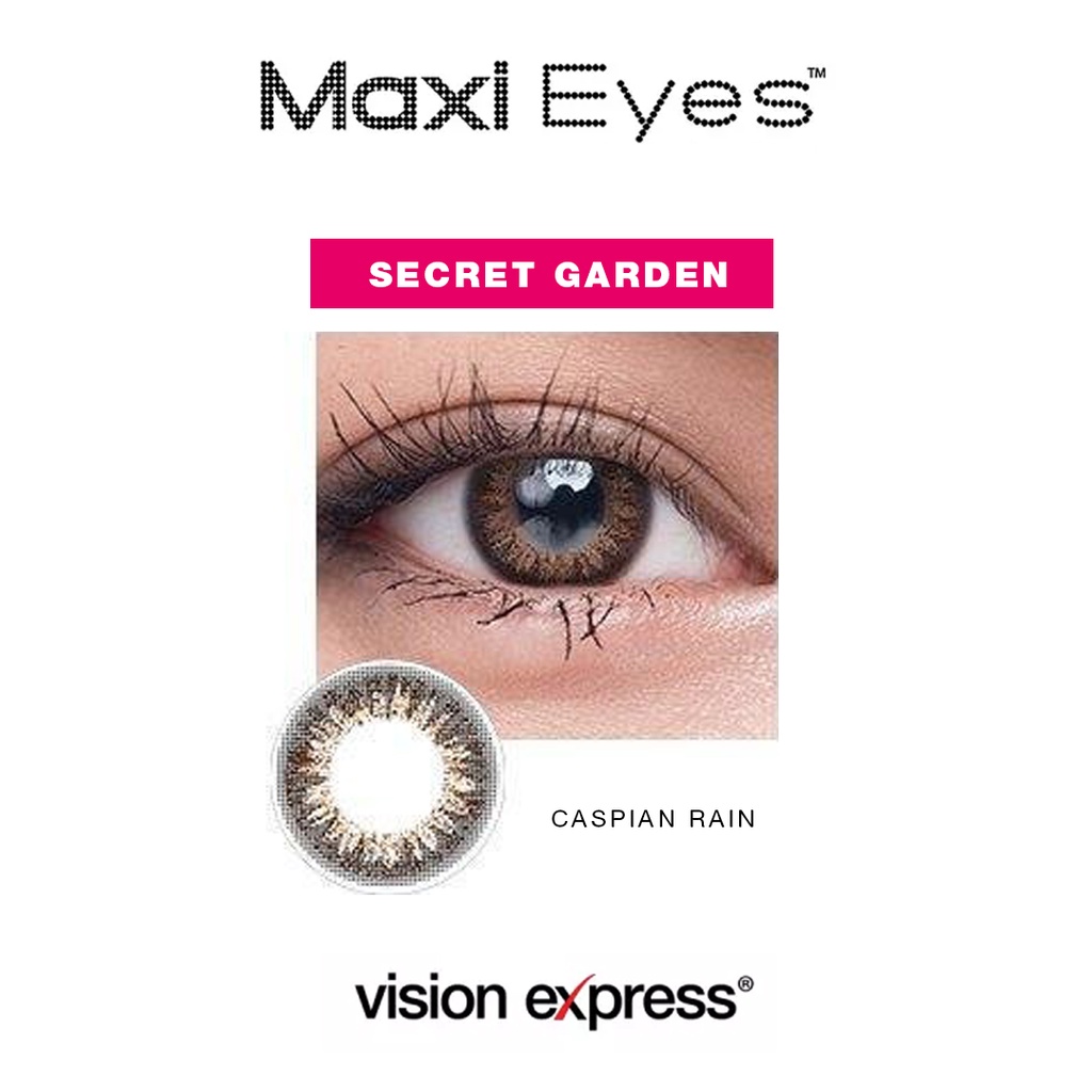 Vision Express Maxi Eyes Secret Garden Series Colored Graded Contact