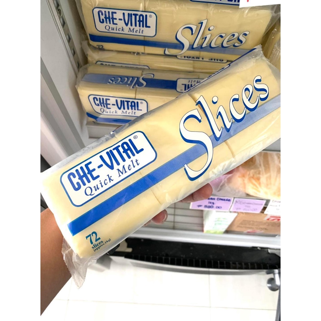 THIS ITEM STRICTLY FOR J&T COURIER ONLY CHEVITAL Cheese Slice 72 pcs EXPIRATION DATE ON DETAILS