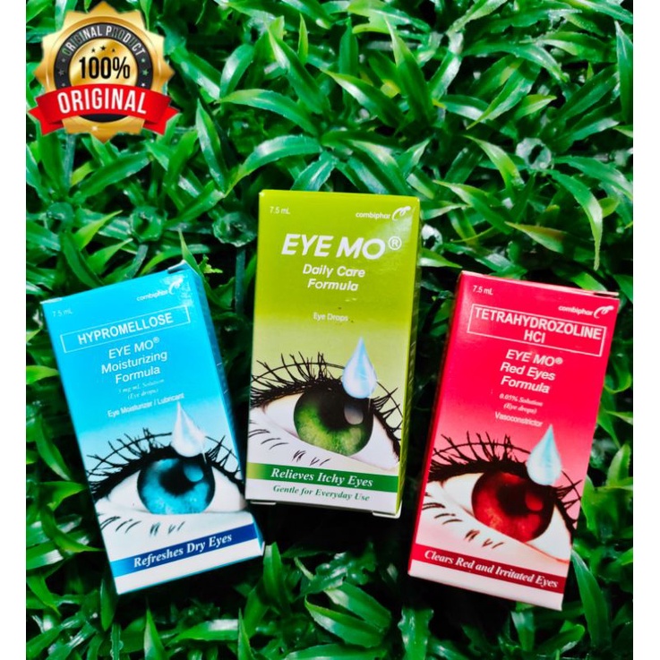 EyeMo Refreshes Dry Eyes Clears Red Relieves Itchy Eyes 7.5ml