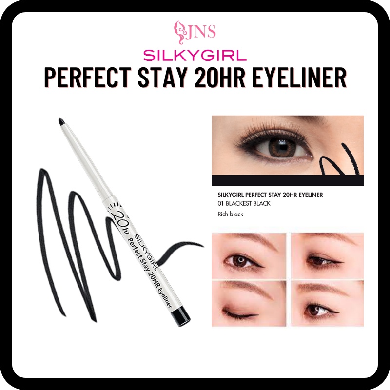 SILKYGIRL Perfect Stay 20hr Eyeliner Perfect Stay Eyeliner Pencil