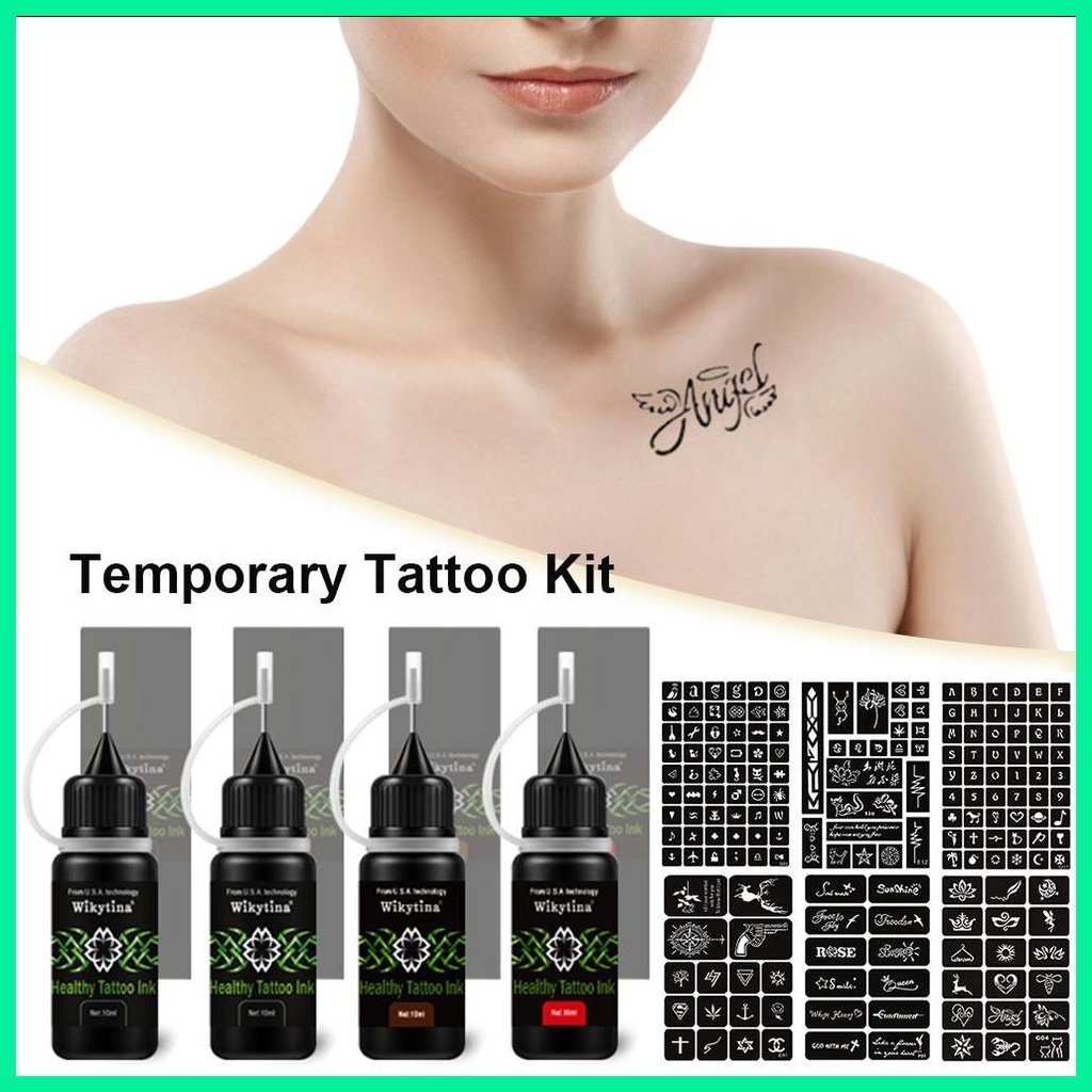 Temporary Tattoo Makers Skin-Friendly Fake Tattoos Washable Tattoos Set ...