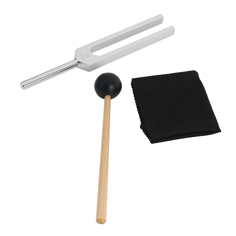 Tuning Fork 528C 528HZ Tuner with Mallet Set for DNA Repair Healing ...