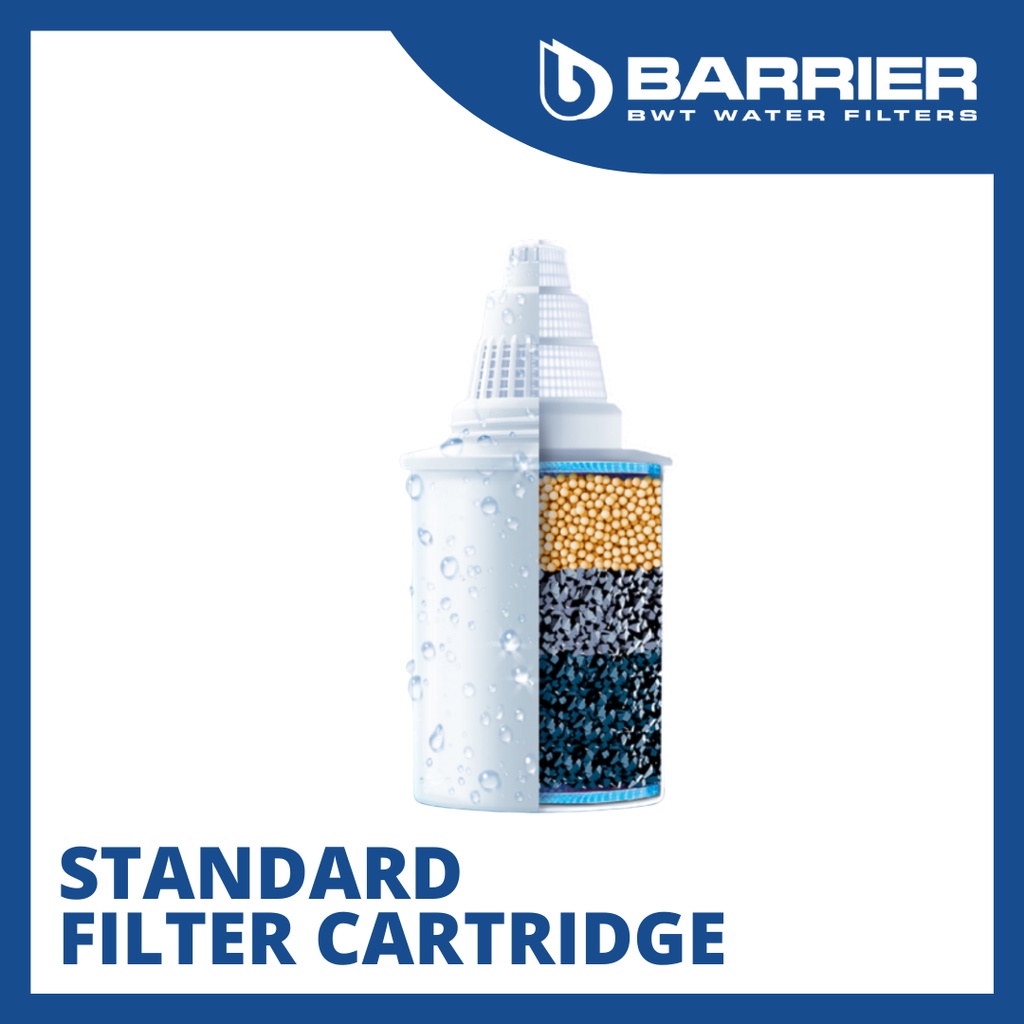 BARRIER Single Standard Filter Cartridge | Water Filtration System ...