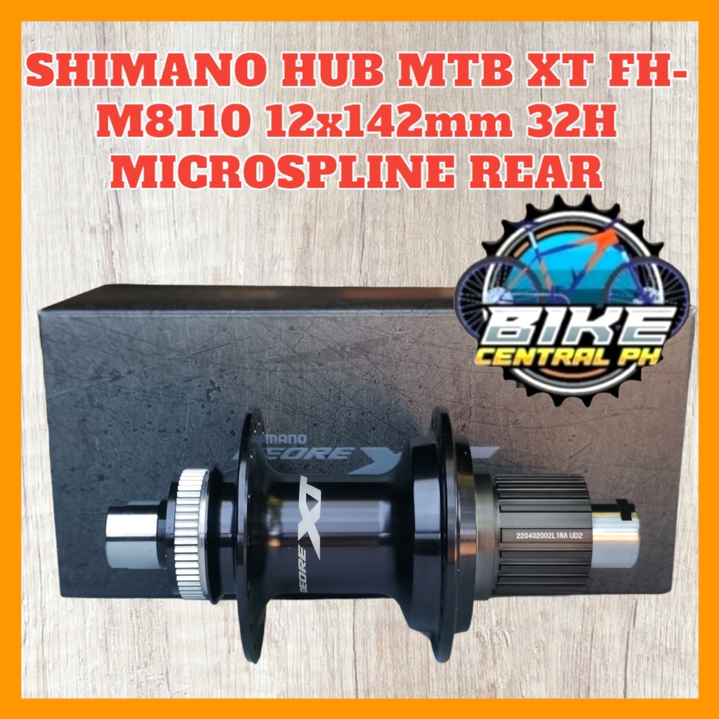 SHIMANO HUB XT FH-M8110 142/148mm HB-M8110 100/110mm 32H | Shopee