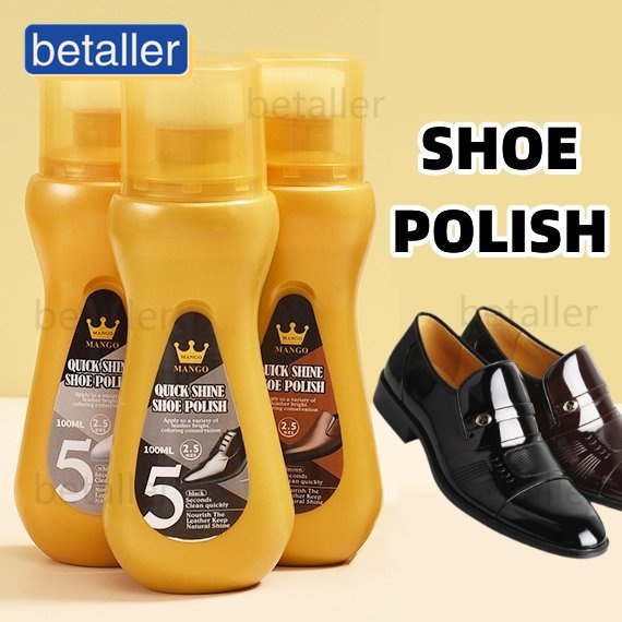 Shoe Polish Colorless Black Brown Leather Care Maintainance Oil Shoe ...