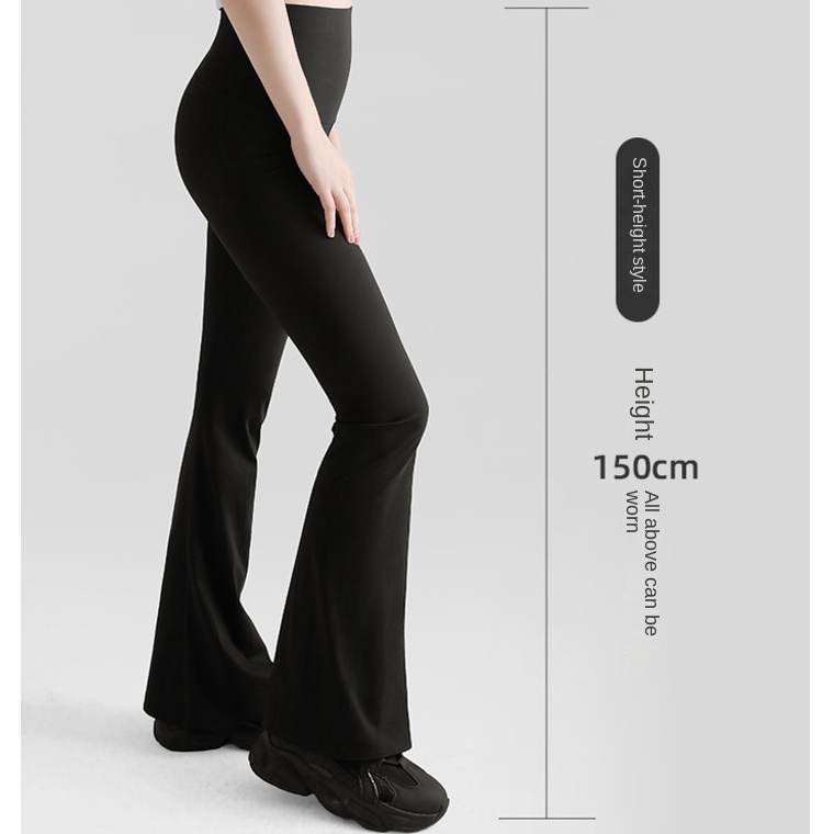 Tavimart Women'S Elegant Trousers Autumn High Waist Elastic Force Slim Micro Flare Casual Pants For Female Casual Trousers Jogger Pants main image 1