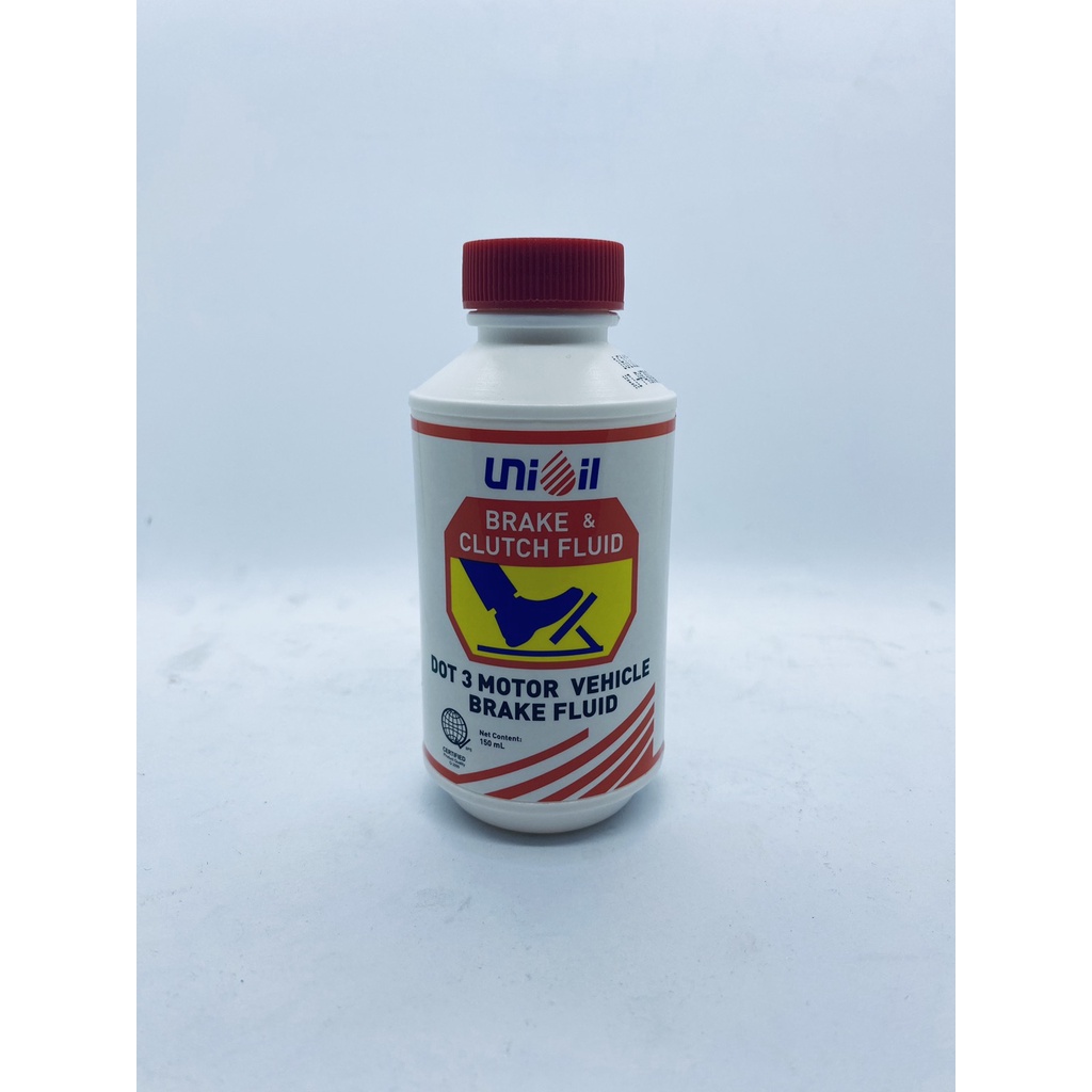 UNIOIL (150ml) MOTORCYCLE BRAKE & CLUTCH FLUID (DOT3) | Shopee Philippines