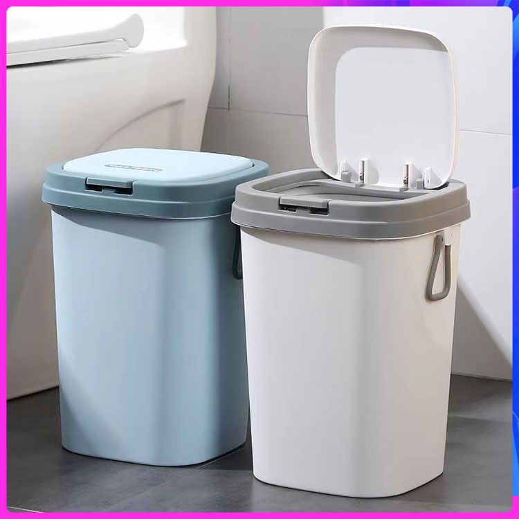 8/13/15L wall mounted dustbin dustbin with cover kitchen door inner bucket hanging