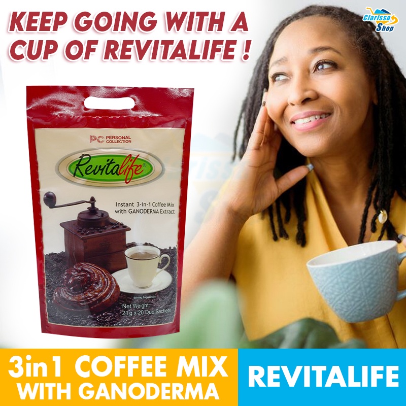 Personal Collection Revitalife 3in1 Instant Coffee with Ganoderma