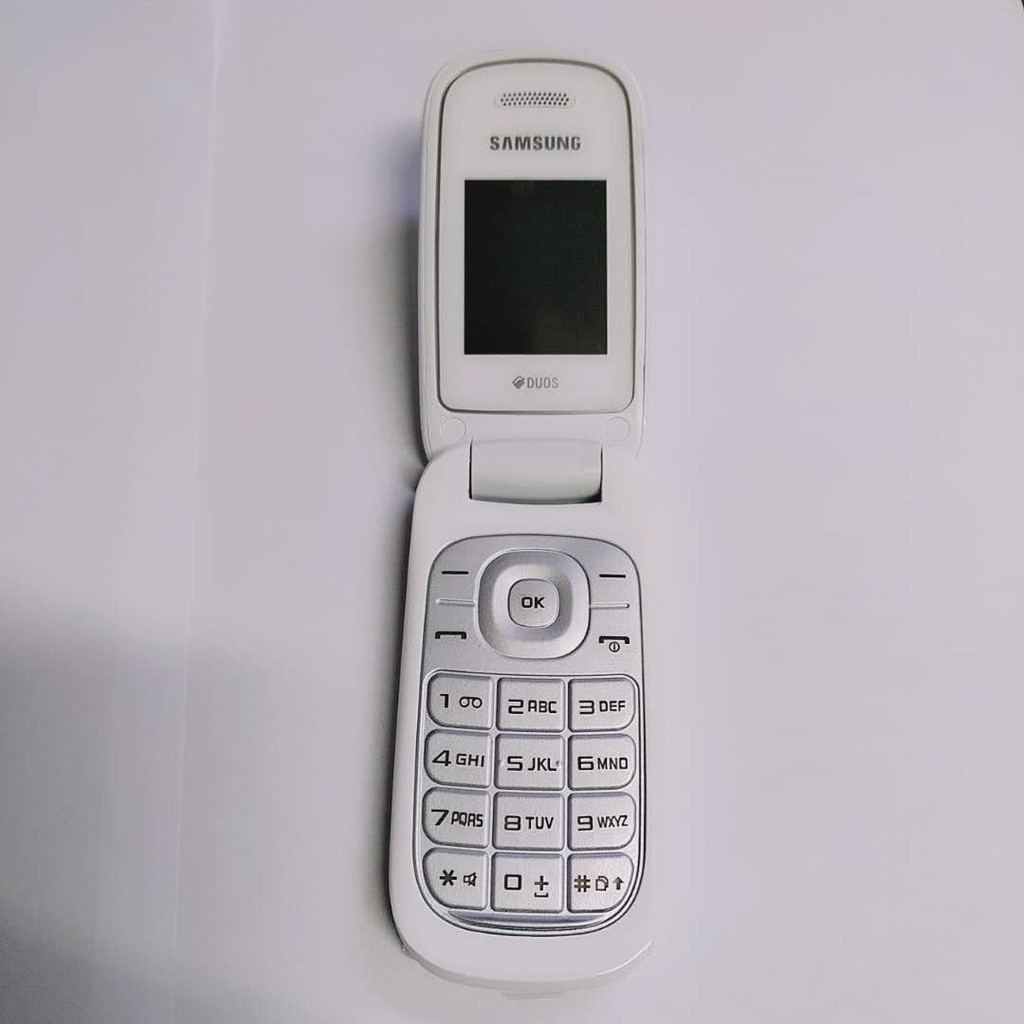 Original Samsung E1272 Flip Phone Keypad Phone Gsm 2g Keypad Cellphone 