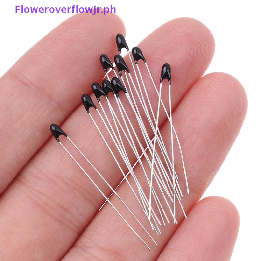 SSF 10Pcs Thermistor B3435 NTC-MF52-103F 10K Ohm 1% Temperature Sensor ...