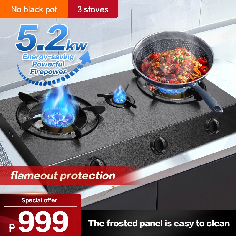 gas stove double burner 5200KW highfire portable gas stove butane