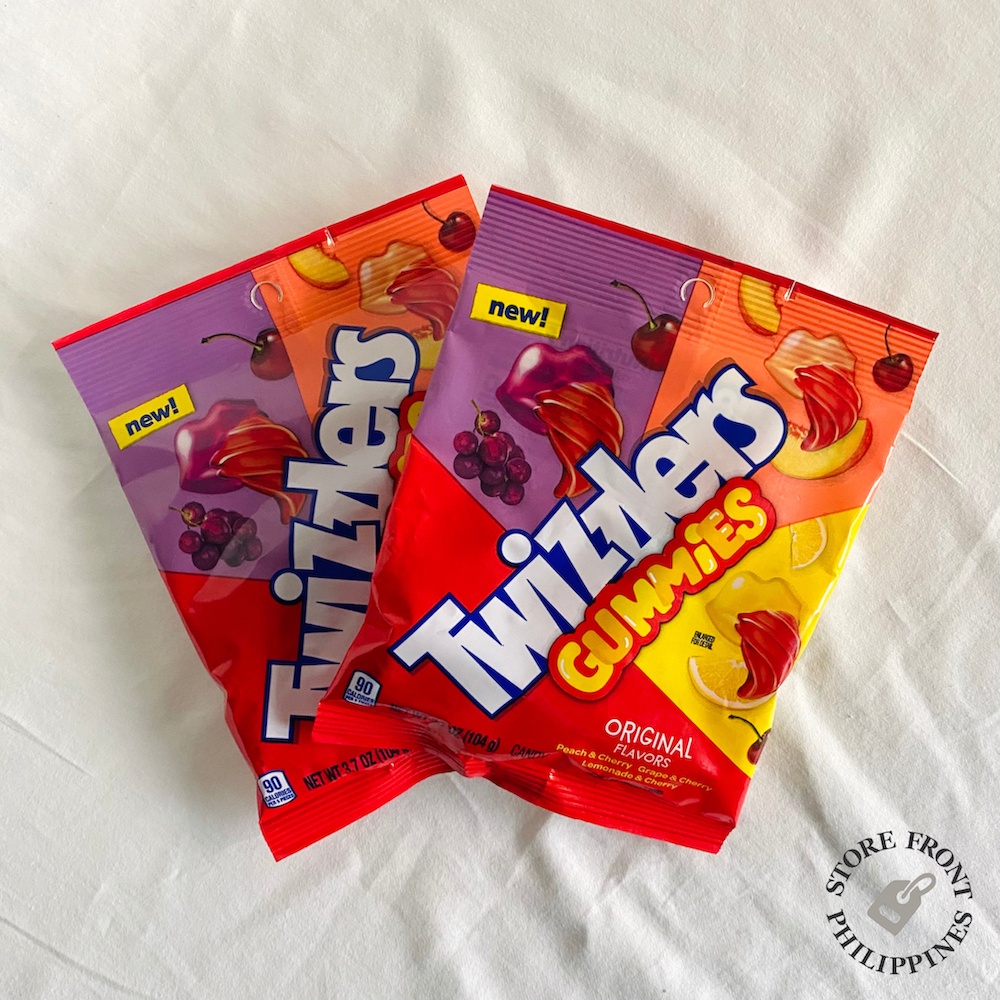 [ON HAND] New Twizzlers Gummies Candy in Original Fruity Flavor (Vegan ...