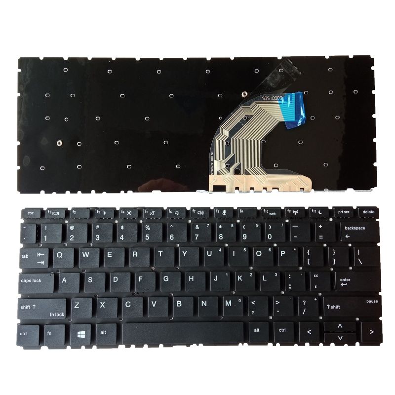 New for HP ProBook 430 G6 435 G6 Laptop Keyboard US Black Without ...