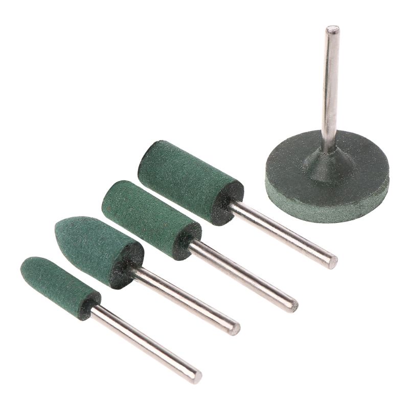 PCF* 5 Pieces Abrasive Stone Points Set for Grinding Polishing Carving