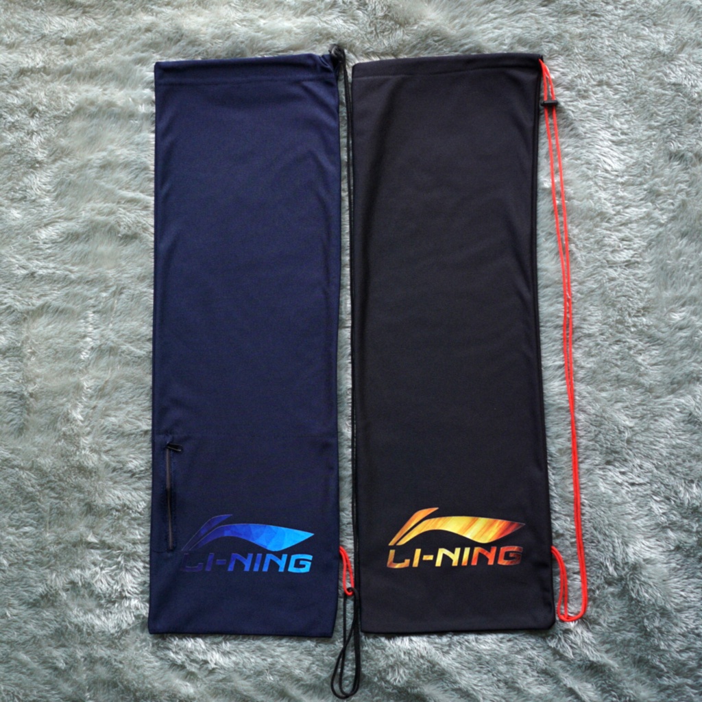 THICK LINING DRAWING BADMINTON FABRIC RACKET BAG | Shopee Philippines