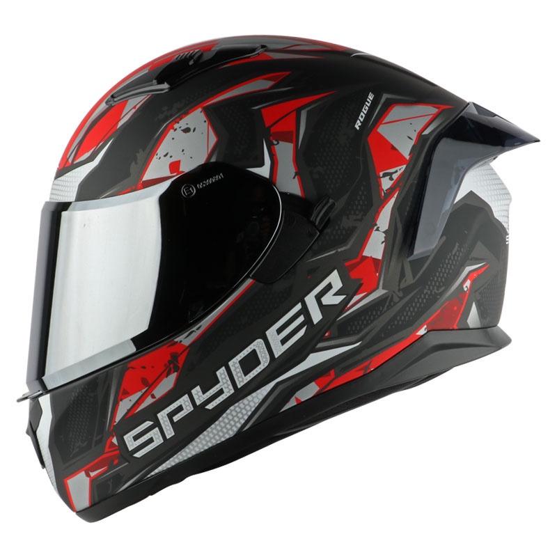 Spyder FullFace Helmet ROGUE GD Series 2 FREE Clear Visor 3621 RS8 ...