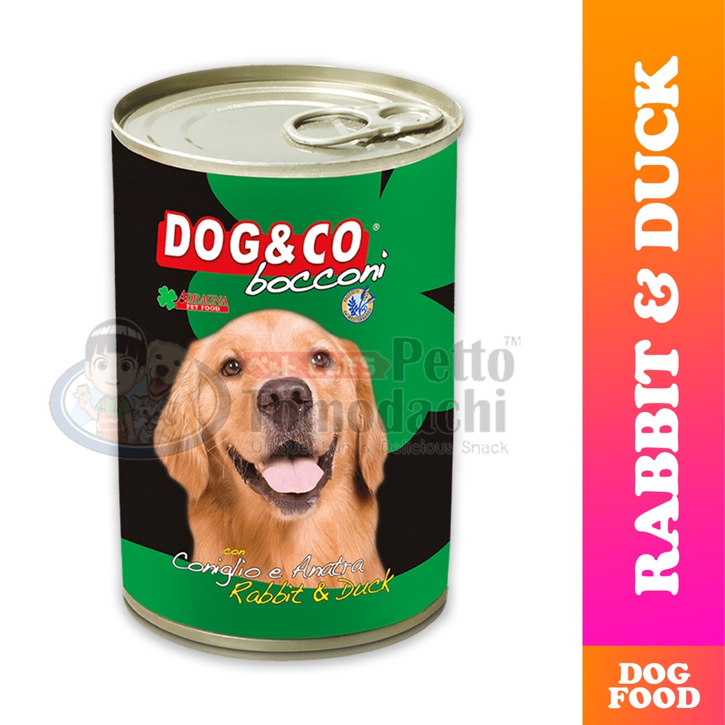Dog & Co Canned Rabbit and Duck Dog Food - 405g | Shopee Philippines
