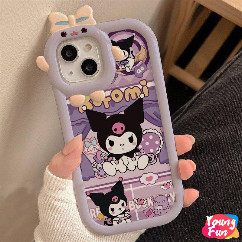 case Kuromi Monster 6/6plus/6s/6splus/7/7plus/8/8plus/x/xr/xs/11/12/13 ...