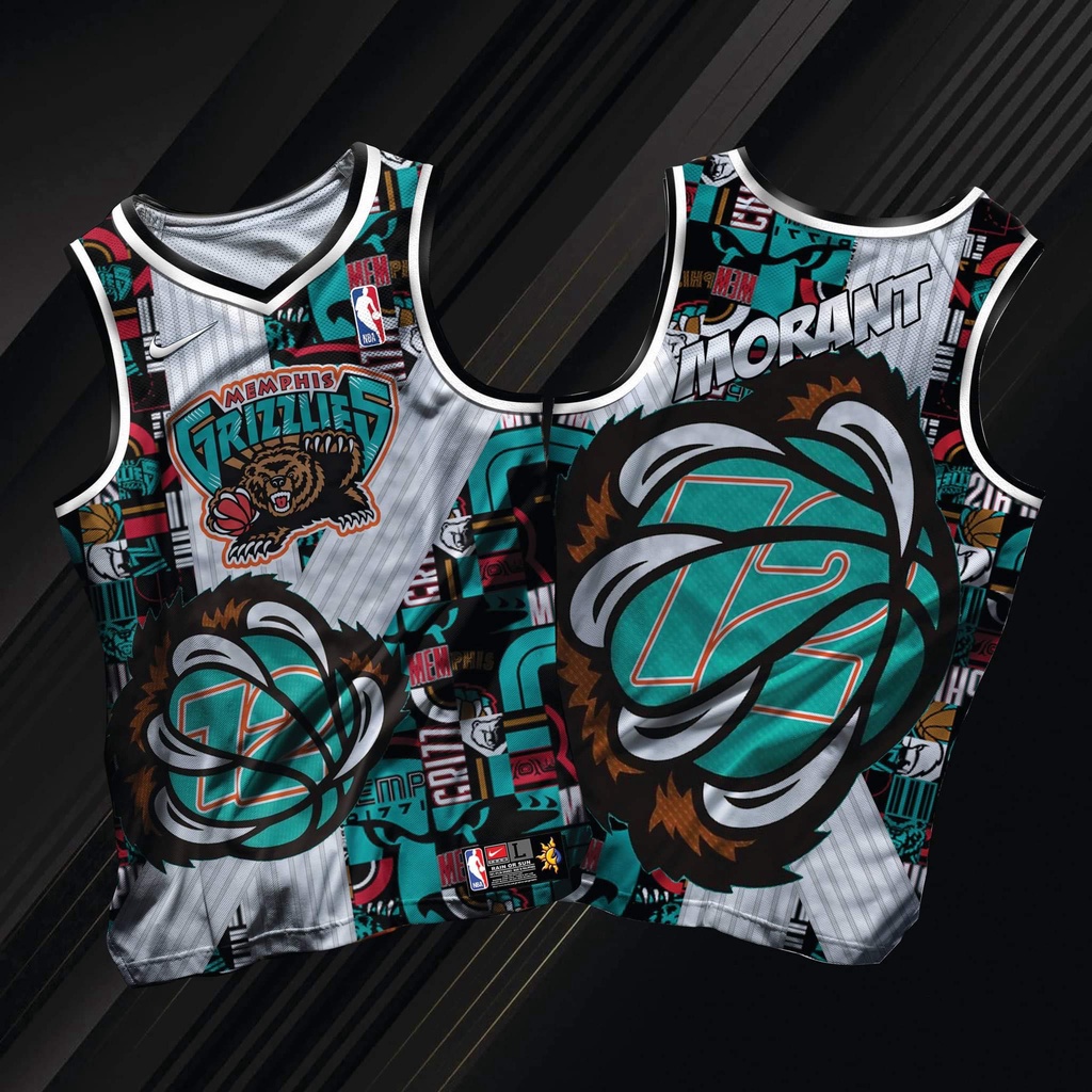 Basketball Jersey Memphis Grizzlies 3 Ja Morant Jersey for Men Full