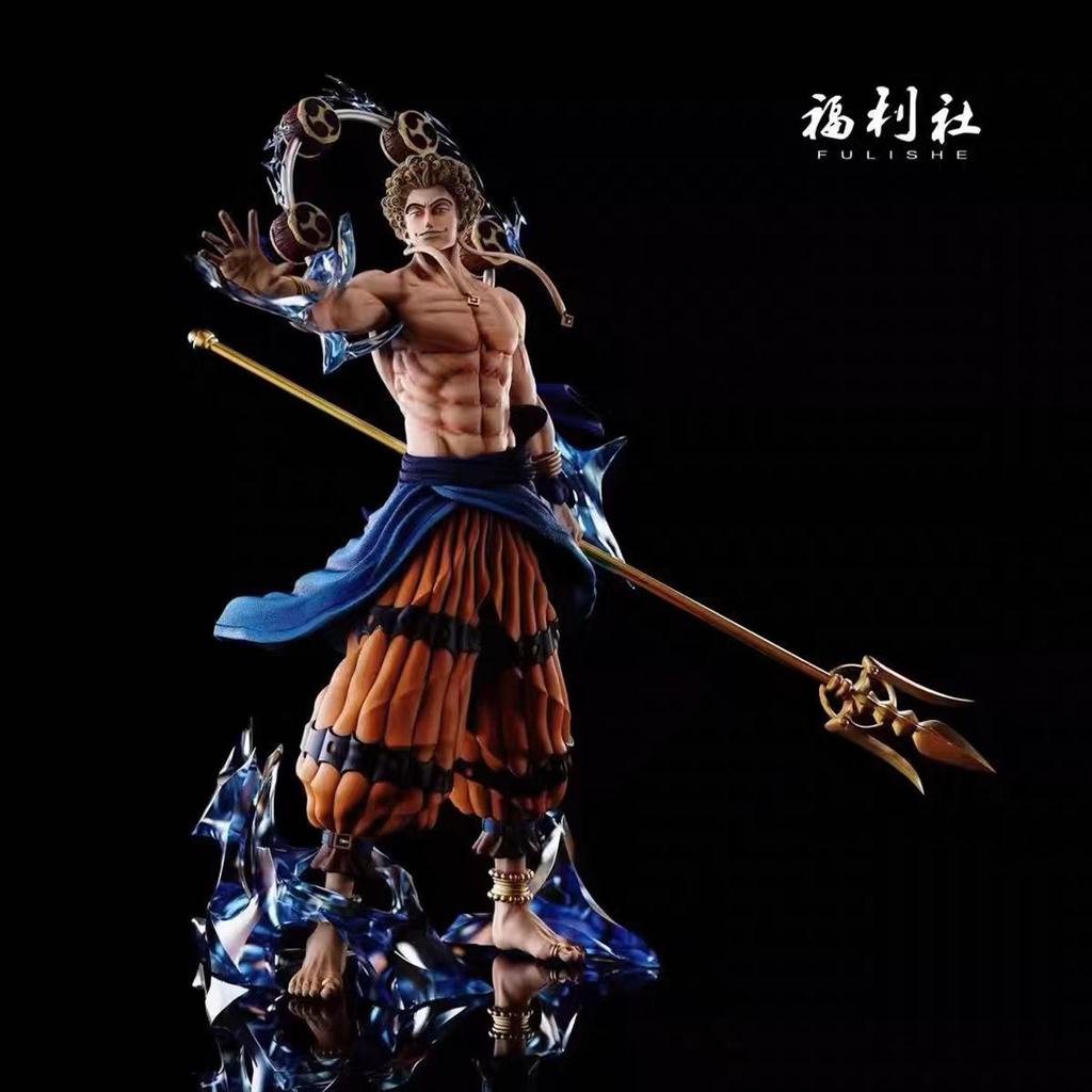 ONE PIECE figure God Enel GK Resin Anime Resin Statue Model Collectible