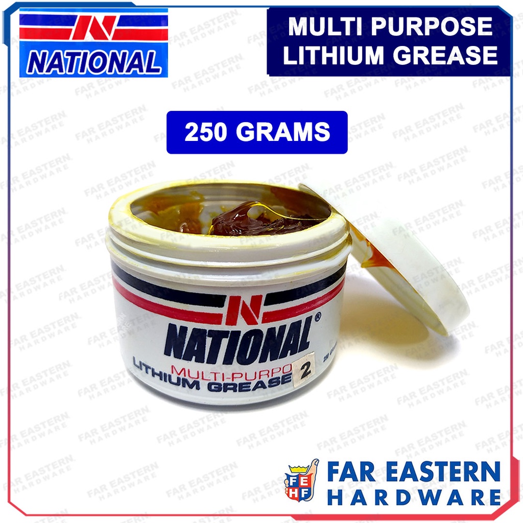 NATIONAL Multi Purpose Lithium Grease Lubricant 250g Shopee Philippines