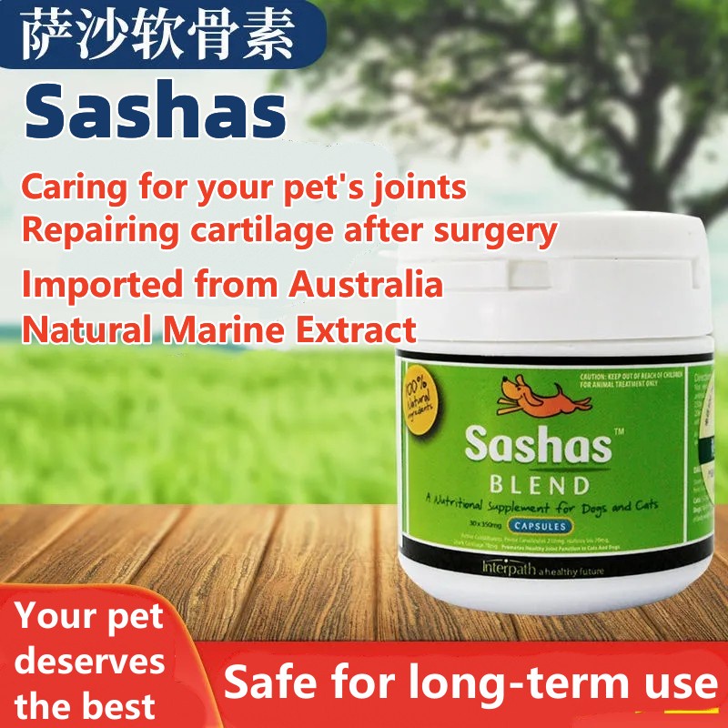 Sashas Joint Spirit Shark Chondroitin Dogs and Cats Joint Pain Calcium Supplement Fracture and