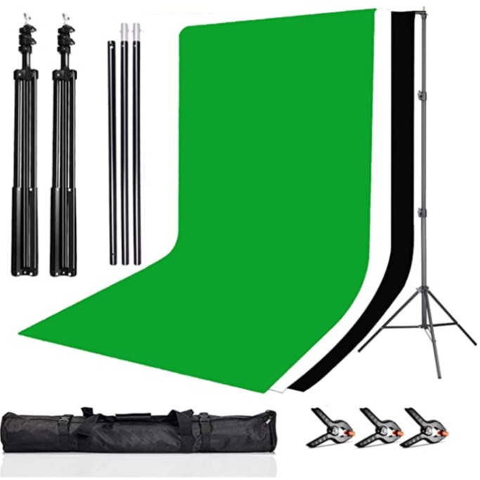 200x200cm Photography Background Stand Backdrop Support System Kit For