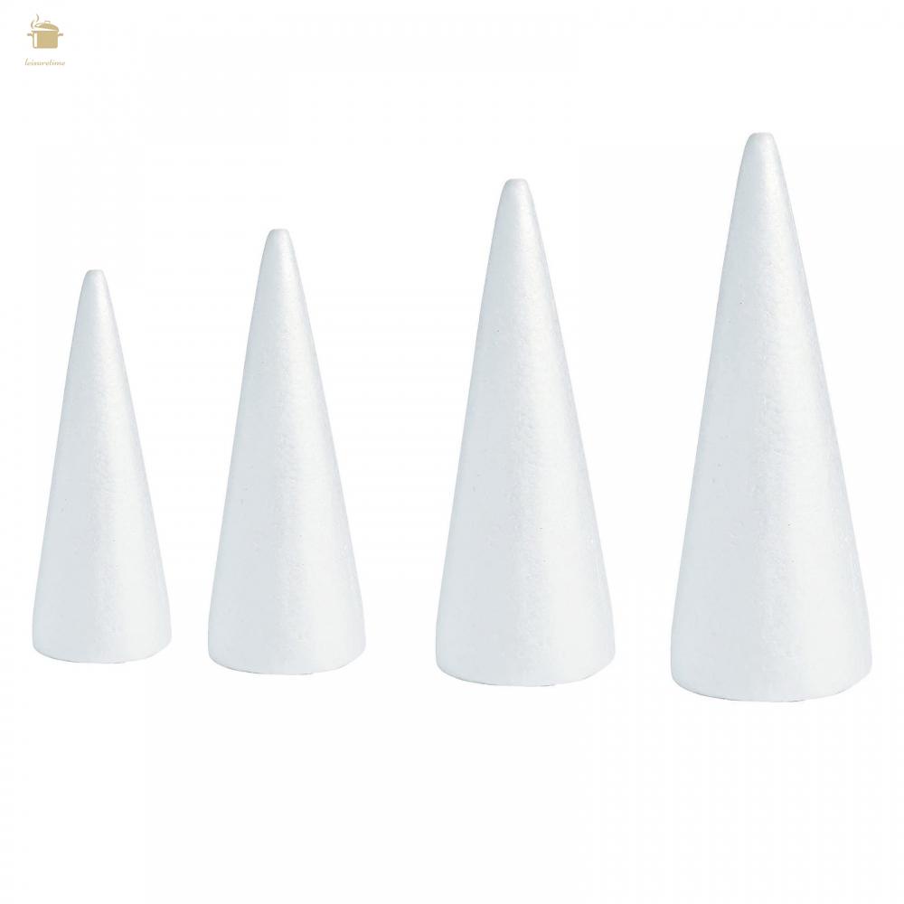 Styrofoam Foam Cones Polystyrene for Crafts DIY Painting Triangle Tree ...