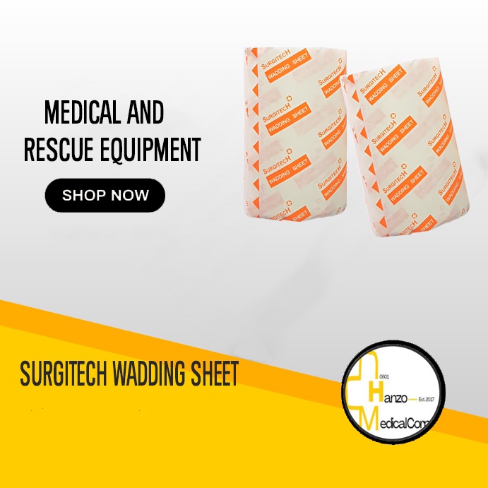 WADDING SHEET (4X5, 6X5) SURGITECH | Shopee Philippines